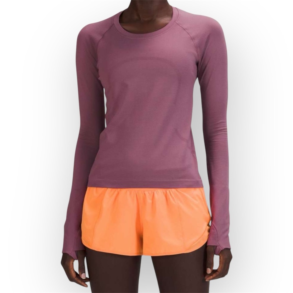lululemon athletica Purple Long Sleeve Top
